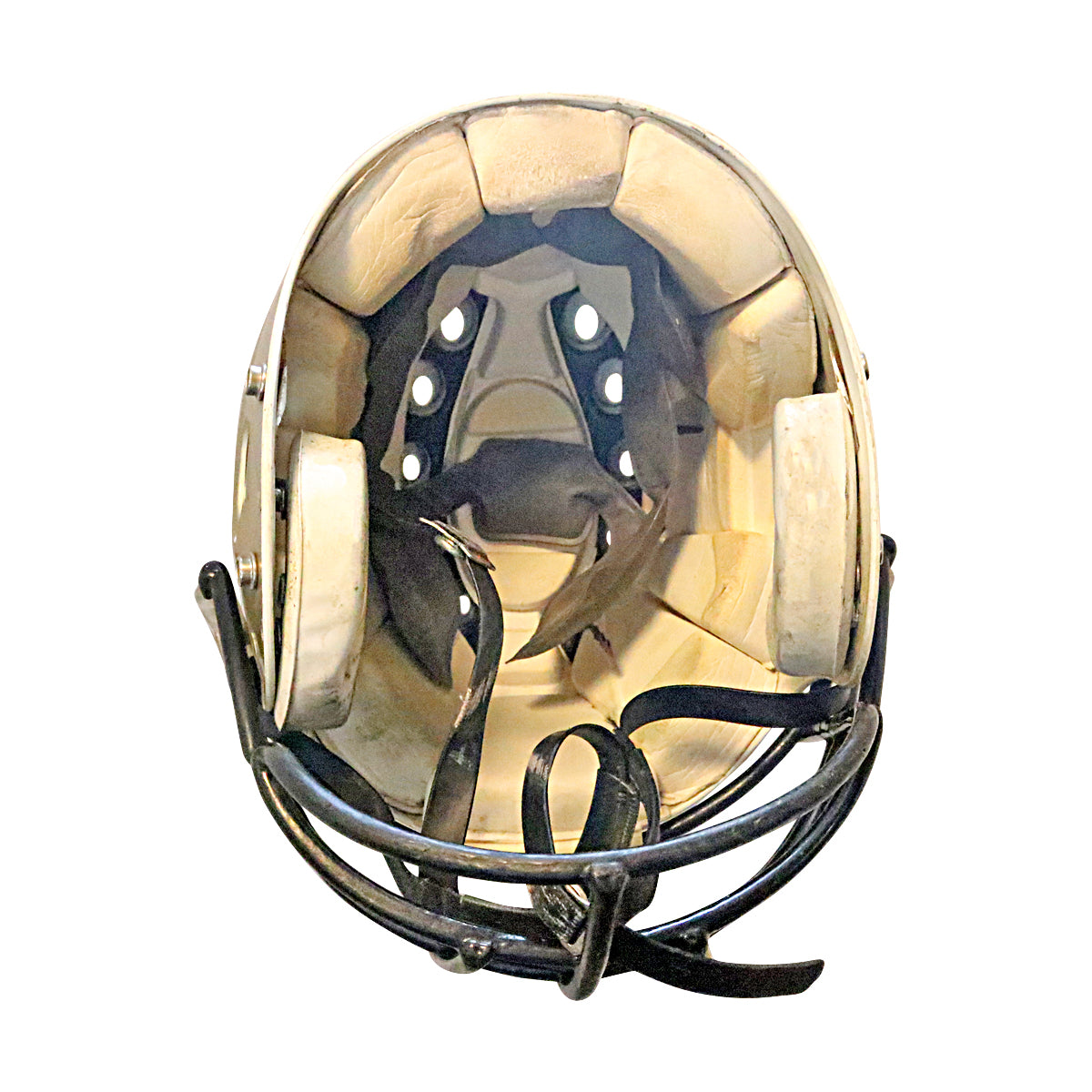 Angel Rubio Las Vegas Outlaws 2001 XFL Game Used Helmet