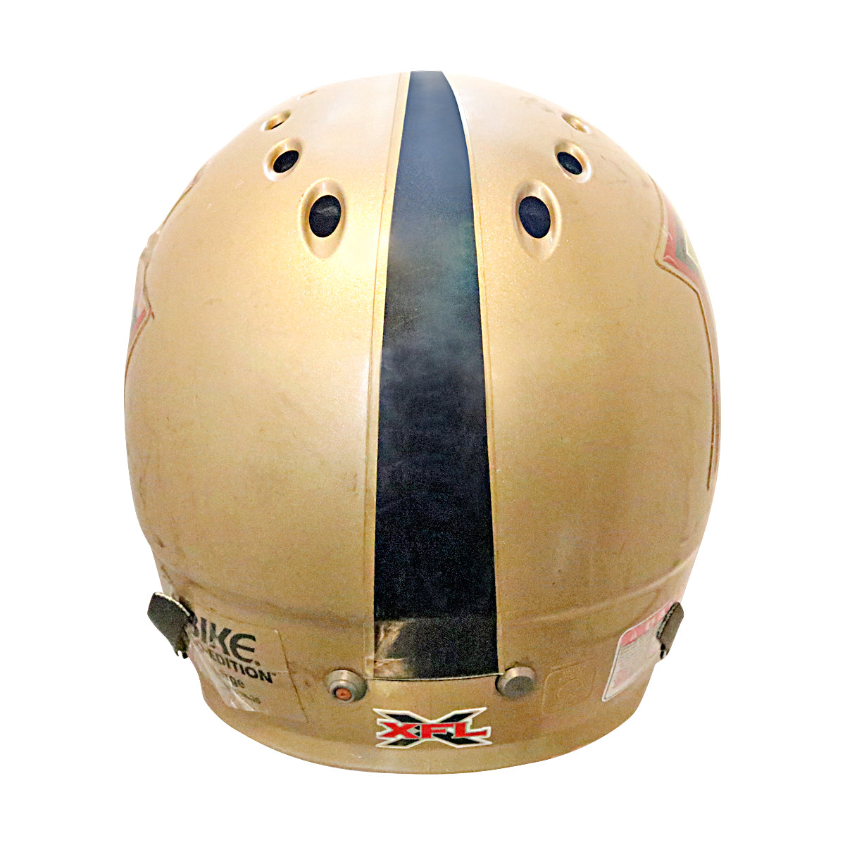 Chris Bayne Las Vegas Outlaws 2001 XFL Game Used Helmet