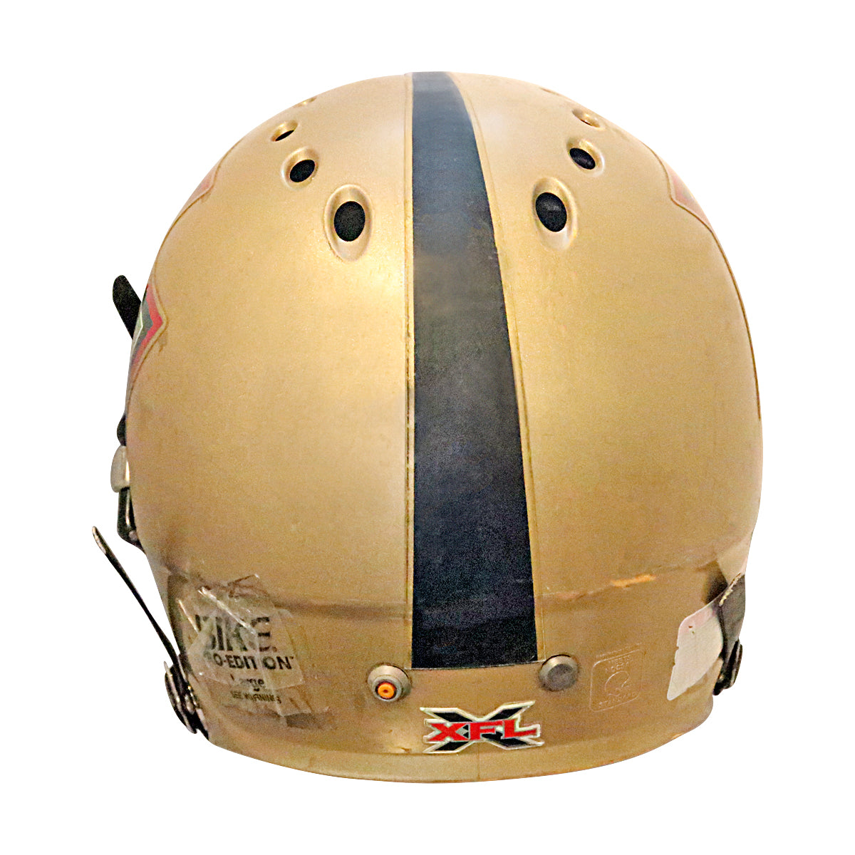 Carl Simpson Las Vegas Outlaws 2001 XFL Game Used Helmet