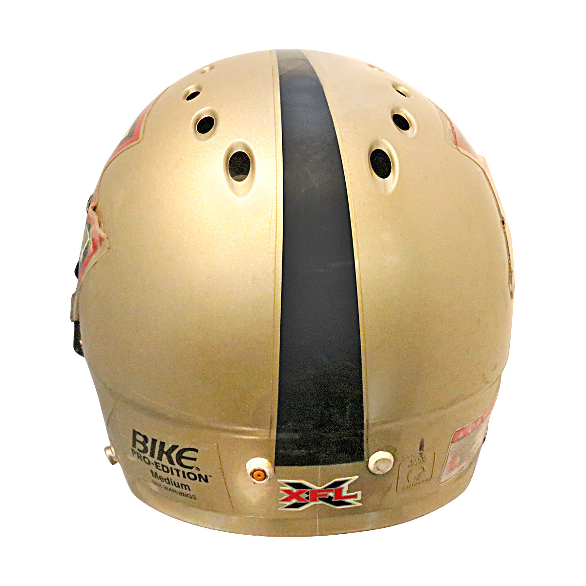 Eric Guliford Las Vegas Outlaws 2001 XFL Game Used Helmet