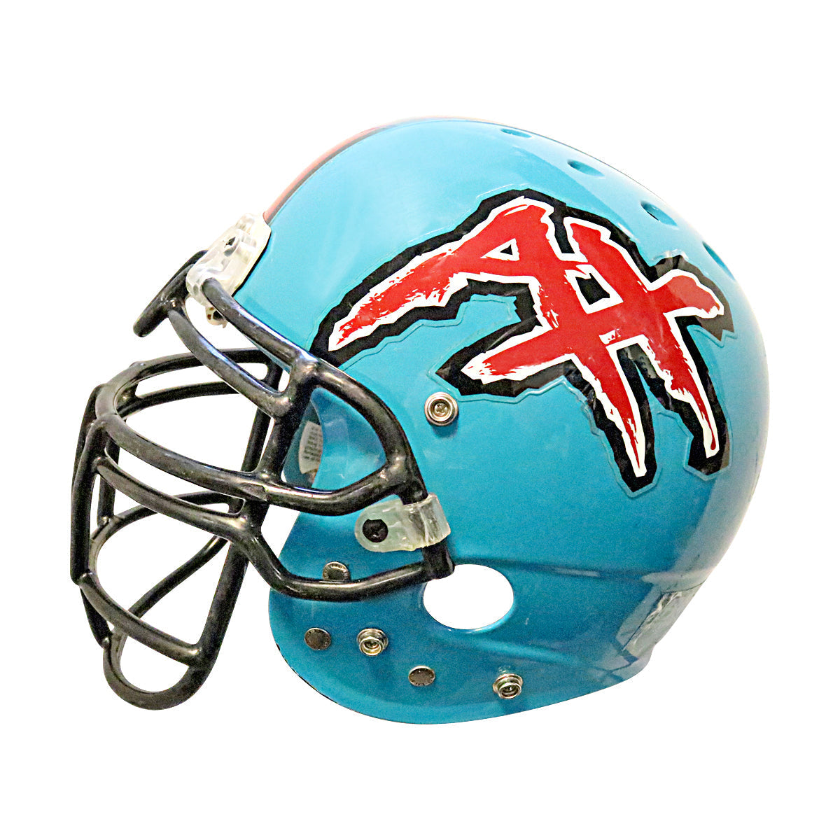 Memphis Maniax 2001 XFL Game Used Helmet