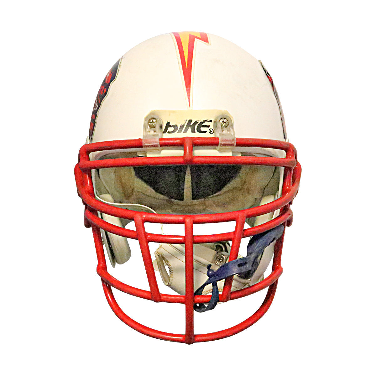 Mark Campbell Orlando Rage 2001 XFL Game Used Helmet