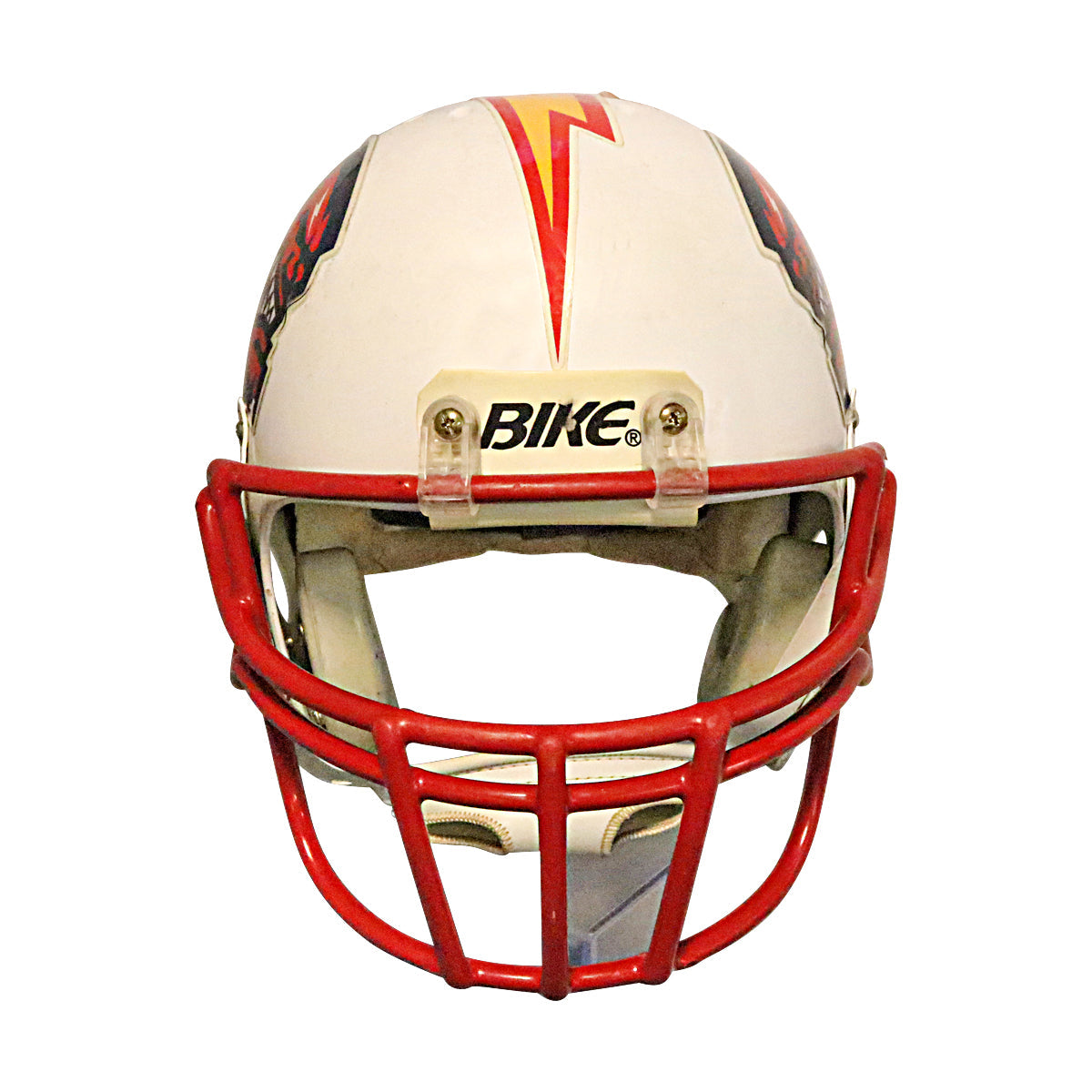 Terrance Huston Orlando Rage 2001 XFL Game Used Helmet
