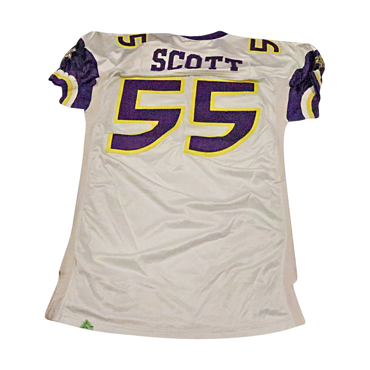 Patrick Scott Birmingham Thunderbolts 2001 Game Used Away Jersey Size 52 +2