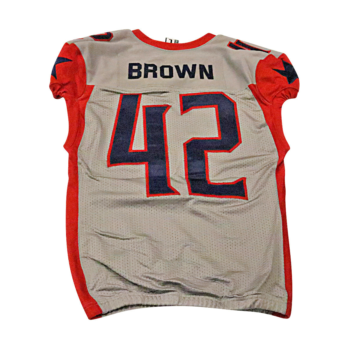 Beniquez Brown Houston Roughnecks 2020 Game Issued Away Jersey L