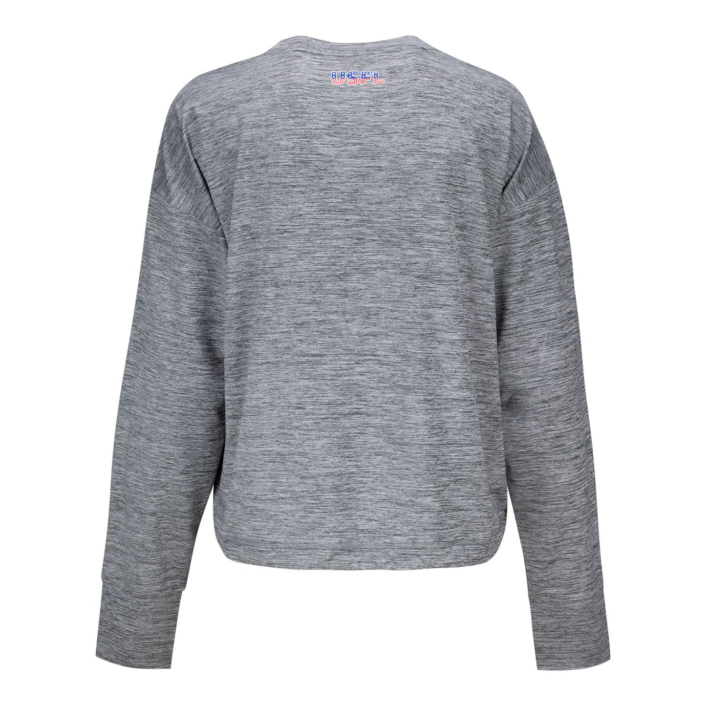 Birmingham Stallions Long Sleeve T-Shirt In Grey - Back View