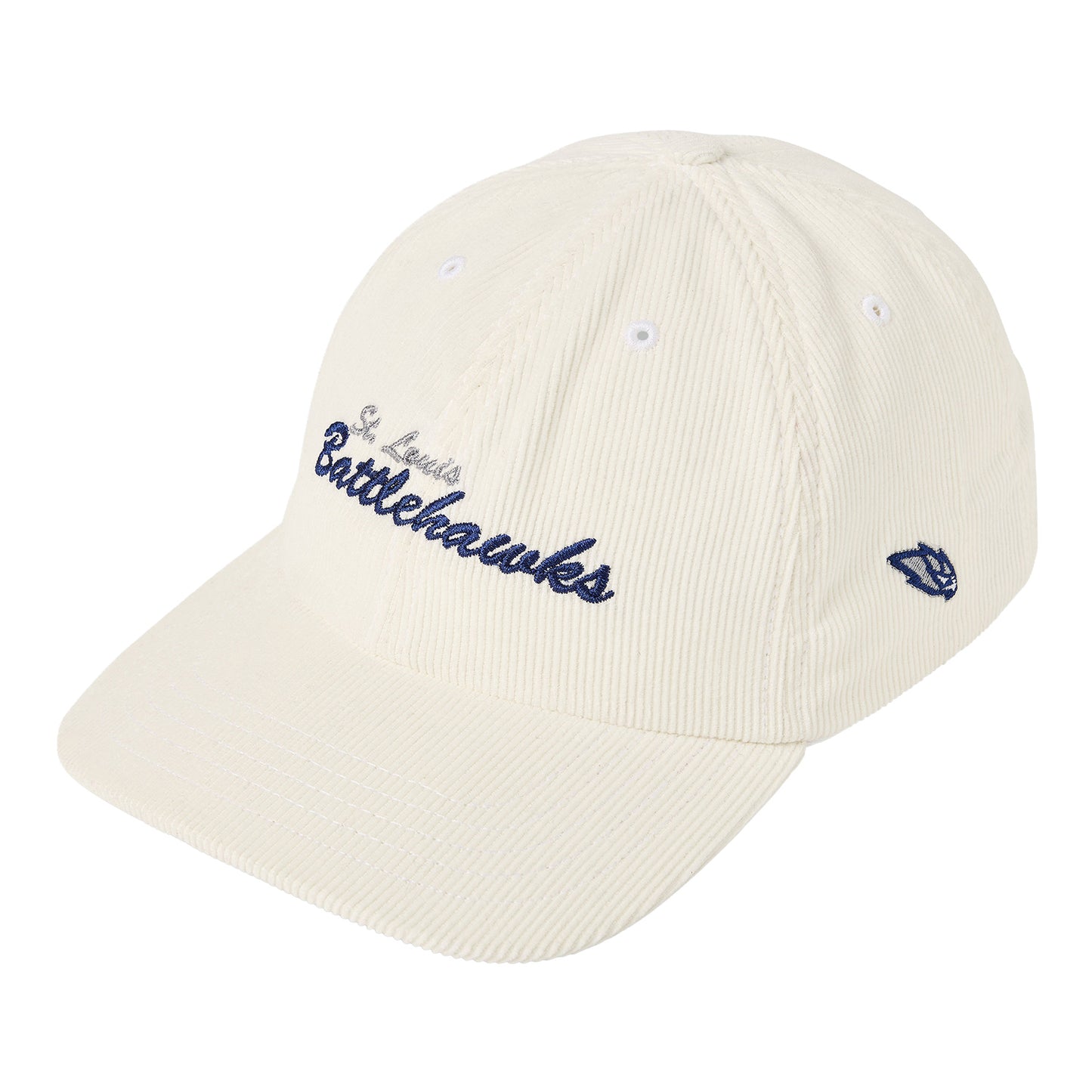 St Louis Battlehawks Dad Hat In White - Front View
