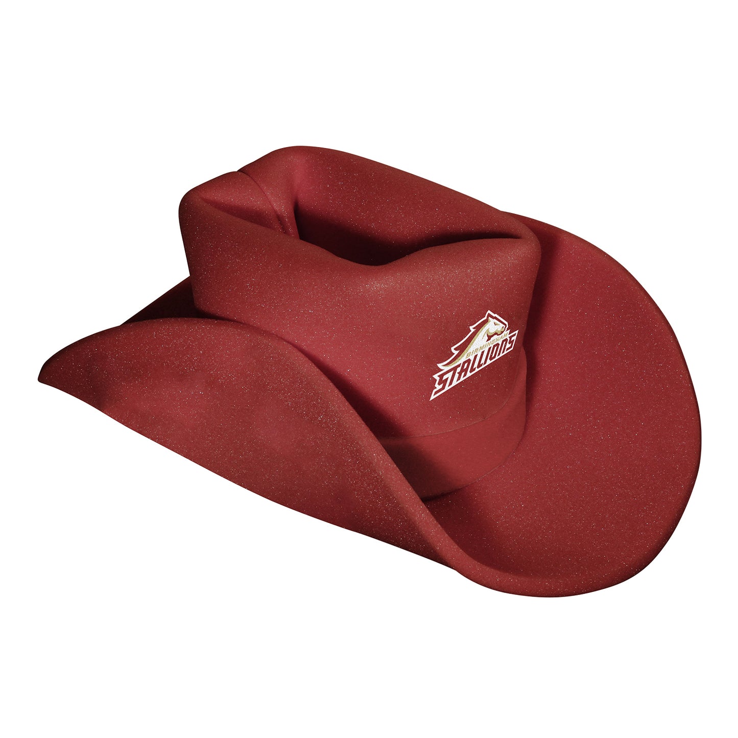 Birmingham Stallions Foam Cowboy Hat - Front View
