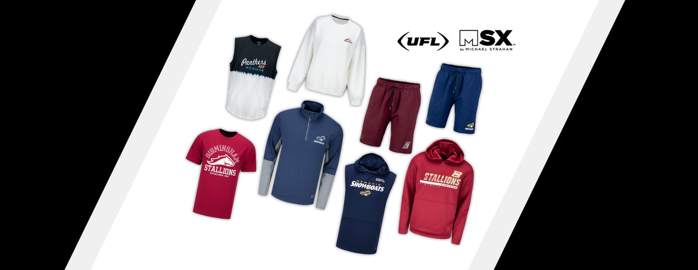 <p>The official off-field apparel partner of the UFL</p>