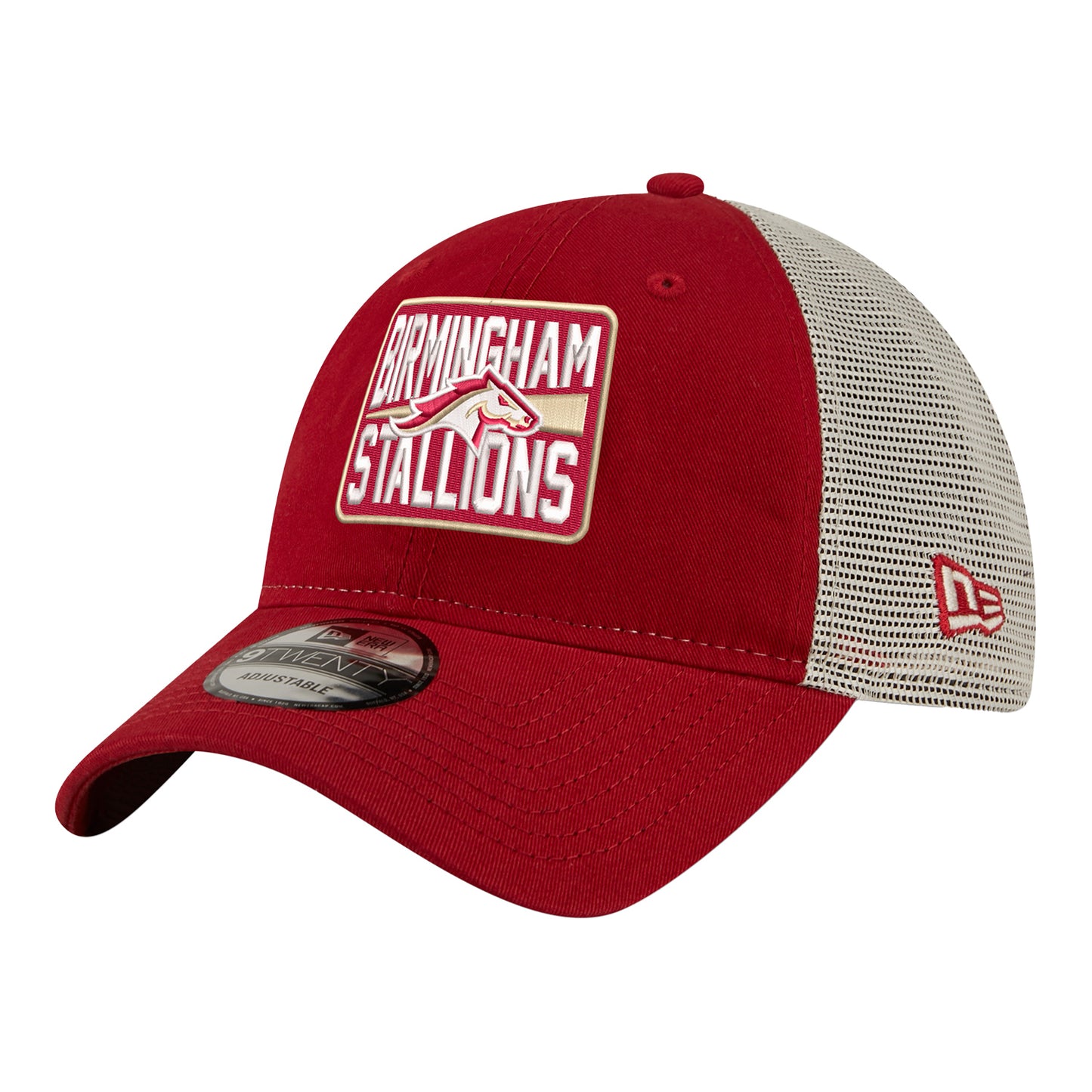 New Era 9TWENTY Birmingham Stallions Trucker Meshback Hat – Official ...
