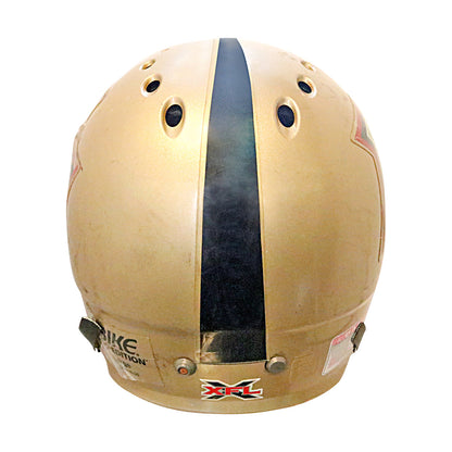 Chris Bayne Las Vegas Outlaws 2001 XFL Game Used Helmet