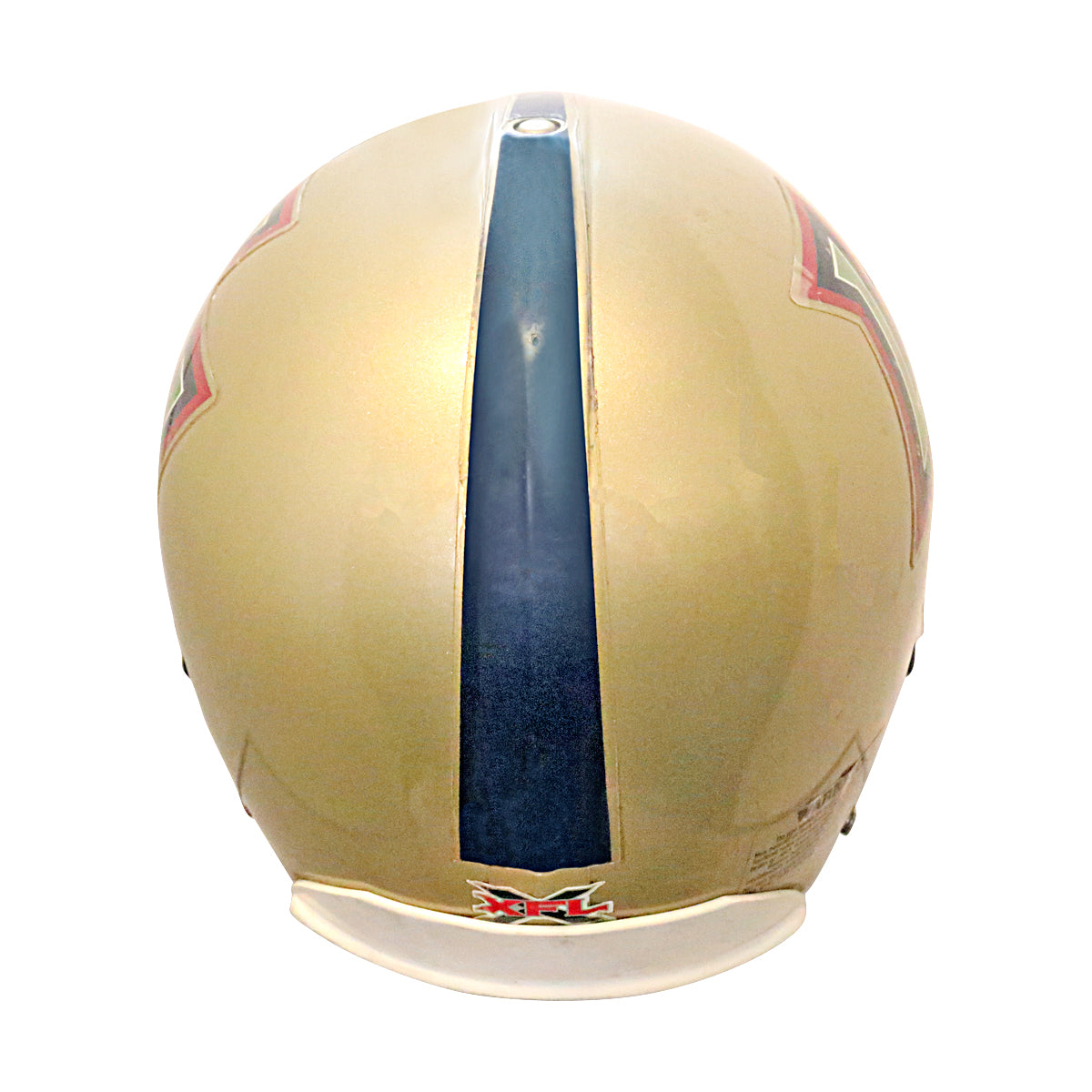 Jason Kaiser Las Vegas Outlaws 2001 XFL Game Used Helmet
