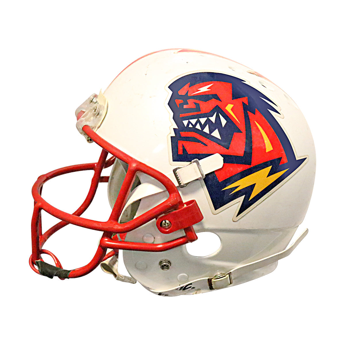 Scott Cloman Orlando Rage 2001 XFL Game Used Helmet