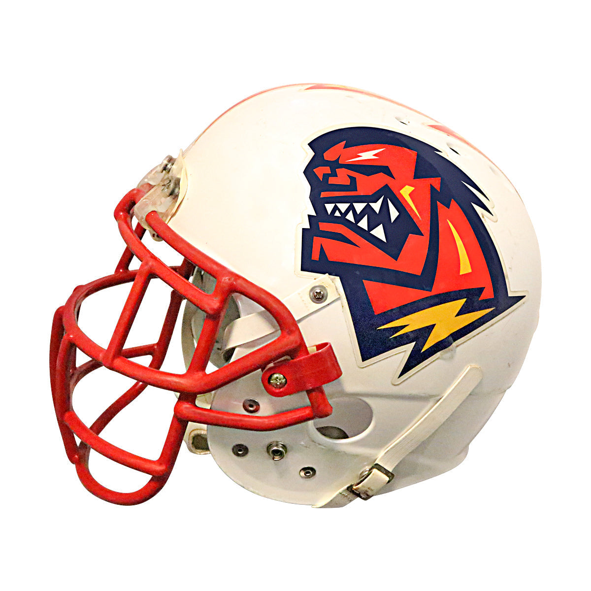 Shawn Banks Orlando Rage 2001 XFL Game Used Helmet