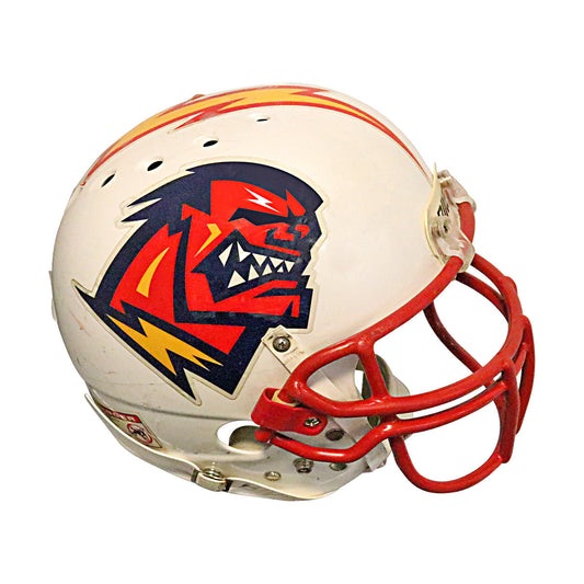 Terrance Huston Orlando Rage 2001 XFL Game Used Helmet