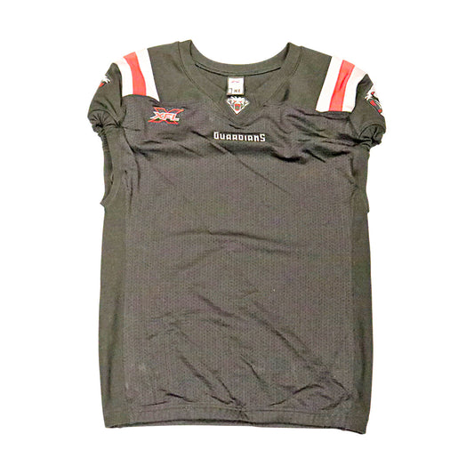 New York Guardians 2020 XFL Season Issued Blank Black Jersey - Size XL
