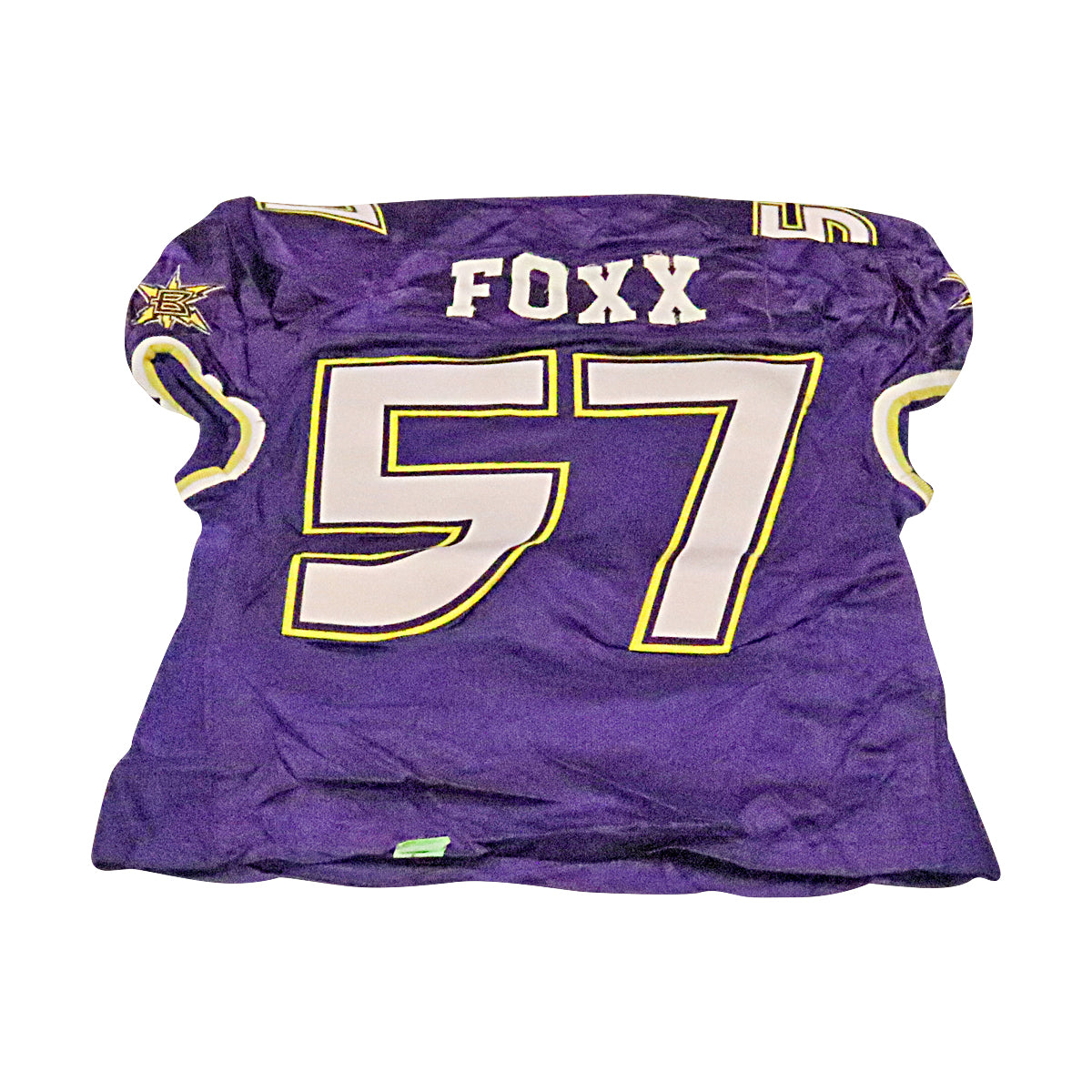 Dion Foxx Birmingham Thunderbolts 2001 Game Used Home Jersey Size 54 Hemmed