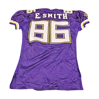 Ed Smith Birmingham Thunderbolts 2001 Game Used Home Jersey Size 52 +2