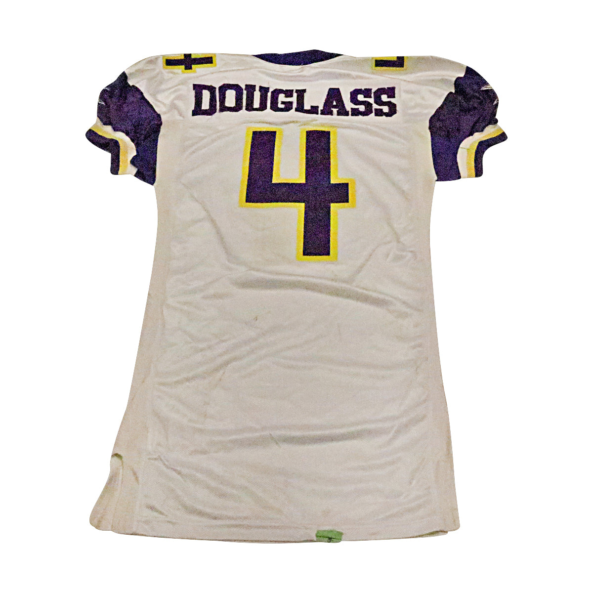 Joe Douglass Birmingham Thunderbolts 2001 Game Used Away Jersey Size 44+2