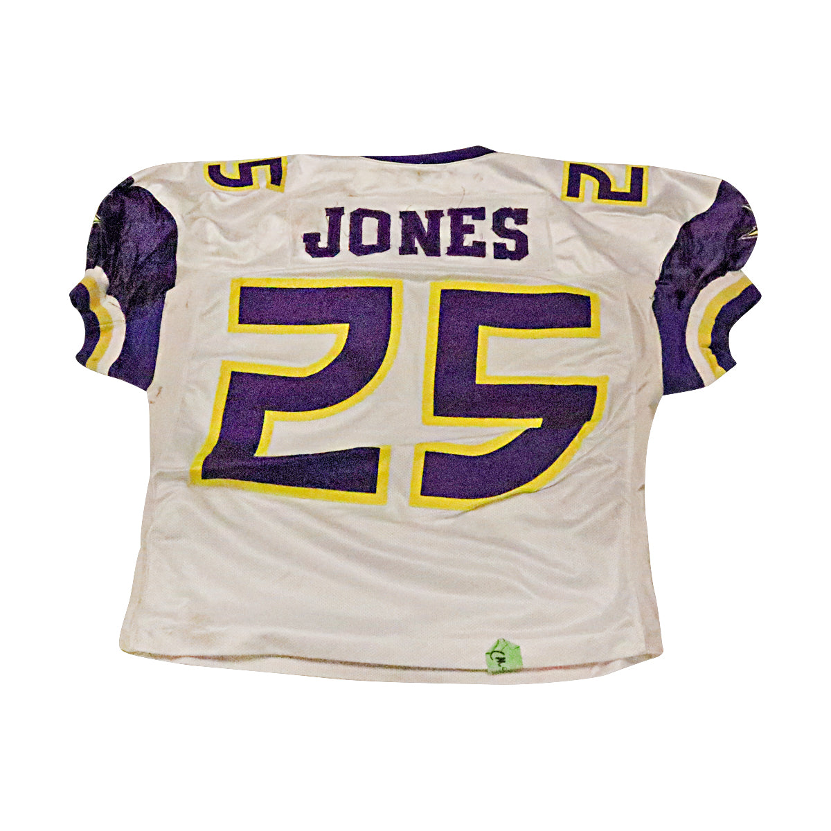 Toya Jones Birmingham Thunderbolts 2001 Game Used Away Jersey Size 50 Short
