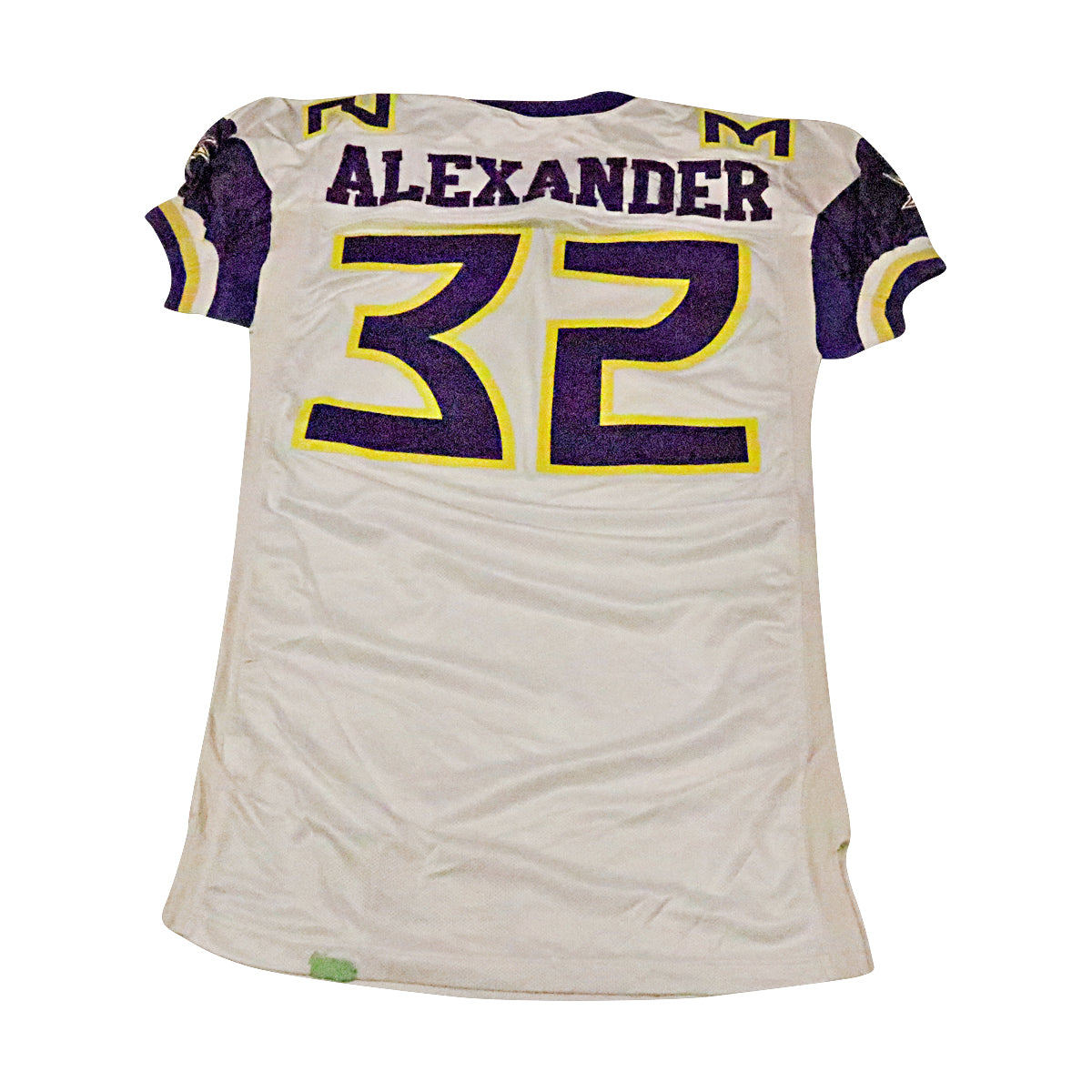 Curtis Alexander Birmingham Thunderbolts 2001 Game Used Away Jersey Size 50 +2