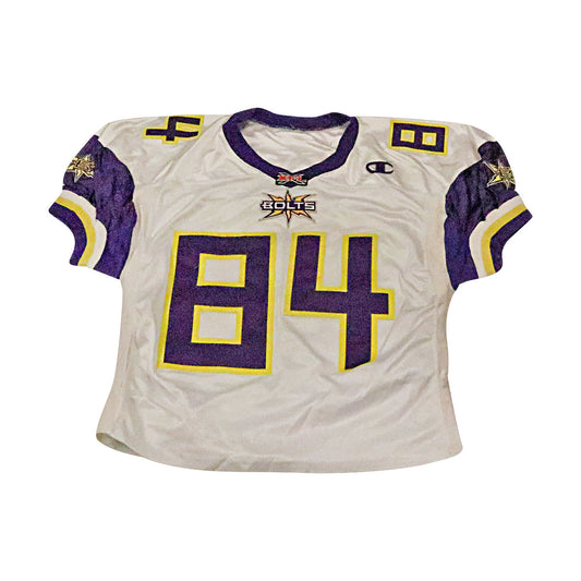 Steve Smith Birmingham Thunderbolts 2001 Game Used Away Jersey Size 48 Short