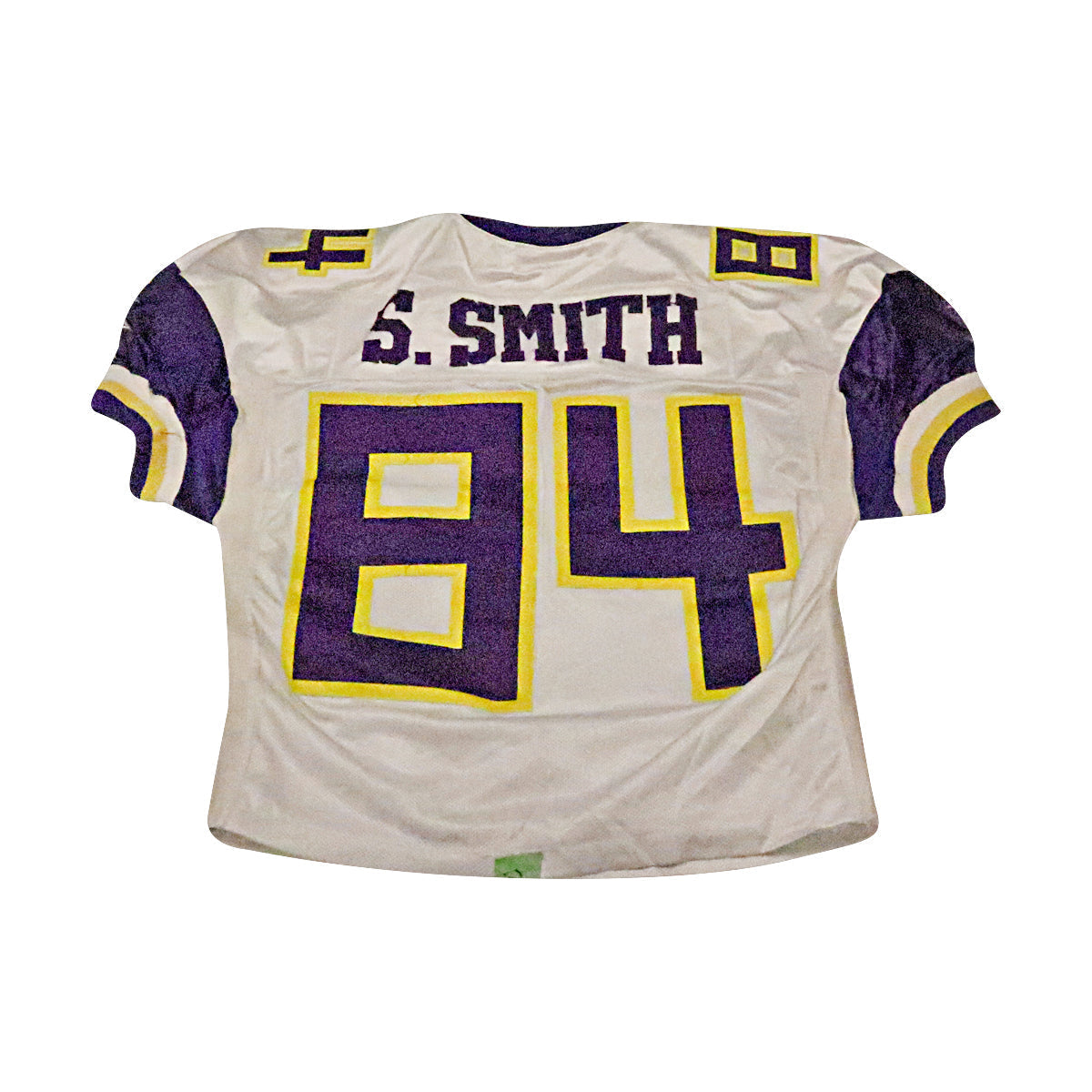 Steve Smith Birmingham Thunderbolts 2001 Game Used Away Jersey Size 48 Short