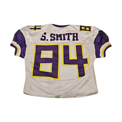 Steve Smith Birmingham Thunderbolts 2001 Game Used Away Jersey Size 48 Short