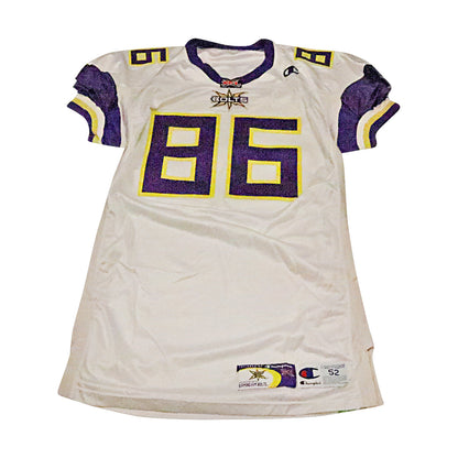 Ed Smith Birmingham Thunderbolts 2001 Game Used Away Jersey Size 52 +2