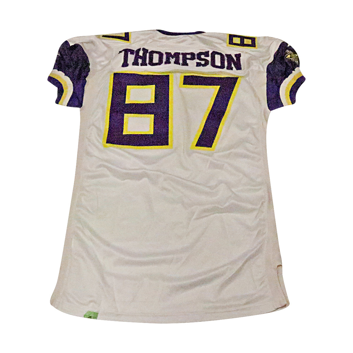 Scott Thompson Birmingham Thunderbolts 2001 Game Used Away Jersey Size 52 +2