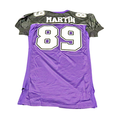 Tim Martin Chicago Enforcers 2001 Game Used Home Jersey Size 48 +2
