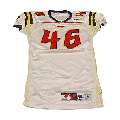 Rich Young Orlando Rage 2001 Game Used Away Jersey Size 48 +2