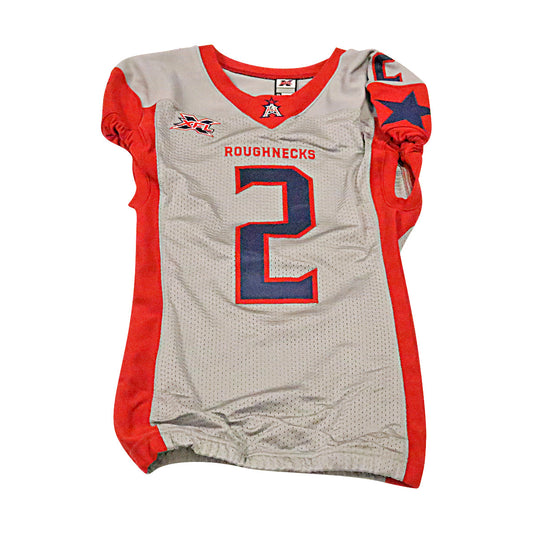 Taivon Jacobs Houston Roughnecks 2020 Game Issued Away Jersey S