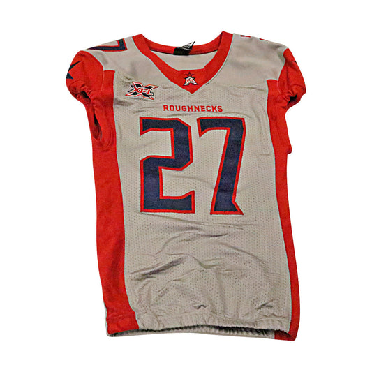 Ajene Harris Houston Roughnecks 2020 Game Issued Away Jersey S