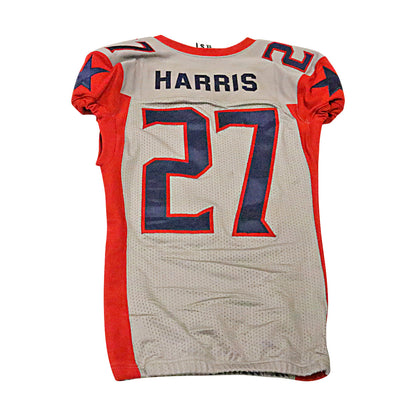 Ajene Harris Houston Roughnecks 2020 Game Issued Away Jersey S