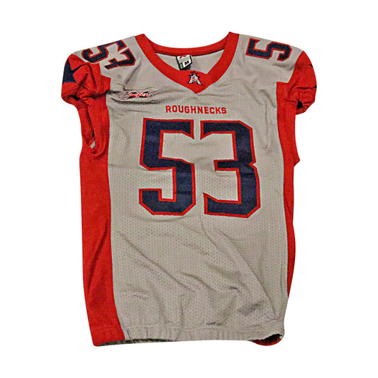 Drew Lewis Houston Roughnecks 2020 Game Issued Away Jersey M
