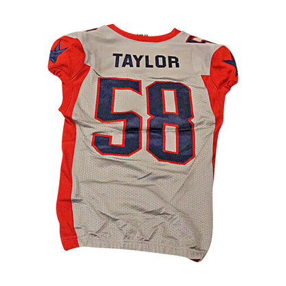 Colton Taylor Houston Roughnecks 2020 Game Issued Away Jersey M