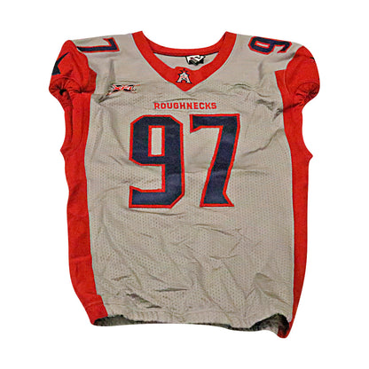 Gabe Wright Houston Roughnecks 2020 Game Issued Away Jersey L