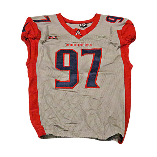 Gabe Wright Houston Roughnecks 2020 Game Issued Away Jersey L