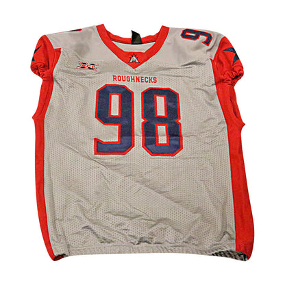 Nick James Houston Roughnecks 2020 Game Issued Away Jersey 2XL