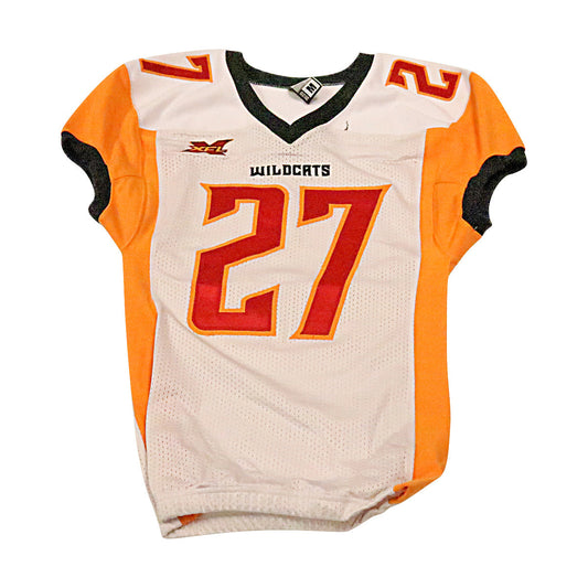 Harlan Miller Los Angeles Wildcats 2020 Game Issued Away Jersey M