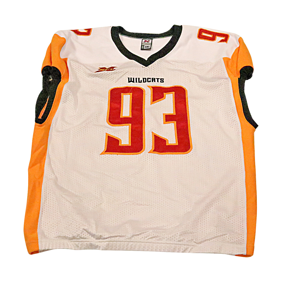 Trevon Sanders Los Angeles Wildcats 2020 Game Issued Away Jersey 3XL