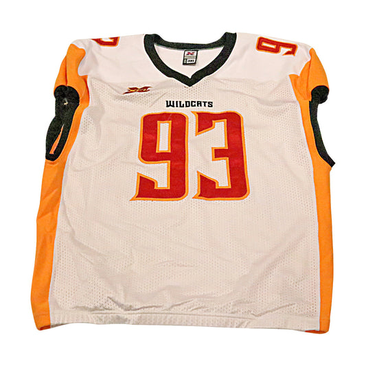 Trevon Sanders Los Angeles Wildcats 2020 Game Issued Away Jersey 3XL