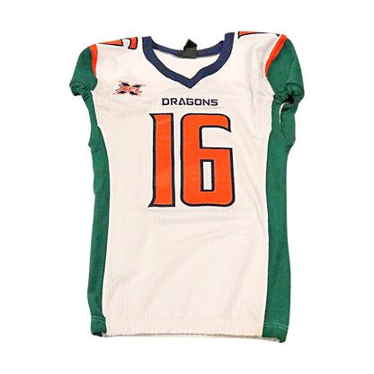 Dontez Byrd Seattle Dragons 2020 Game Issued Away Jersey M