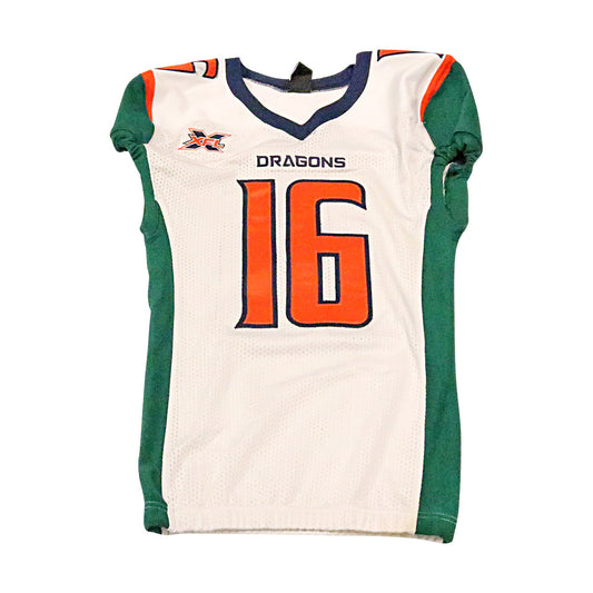 Dontez Byrd Seattle Dragons 2020 Game Issued Away Jersey M