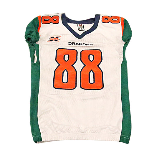 Evan Rodriguez Seattle Dragons 2020 Game Issued Away Jersey L