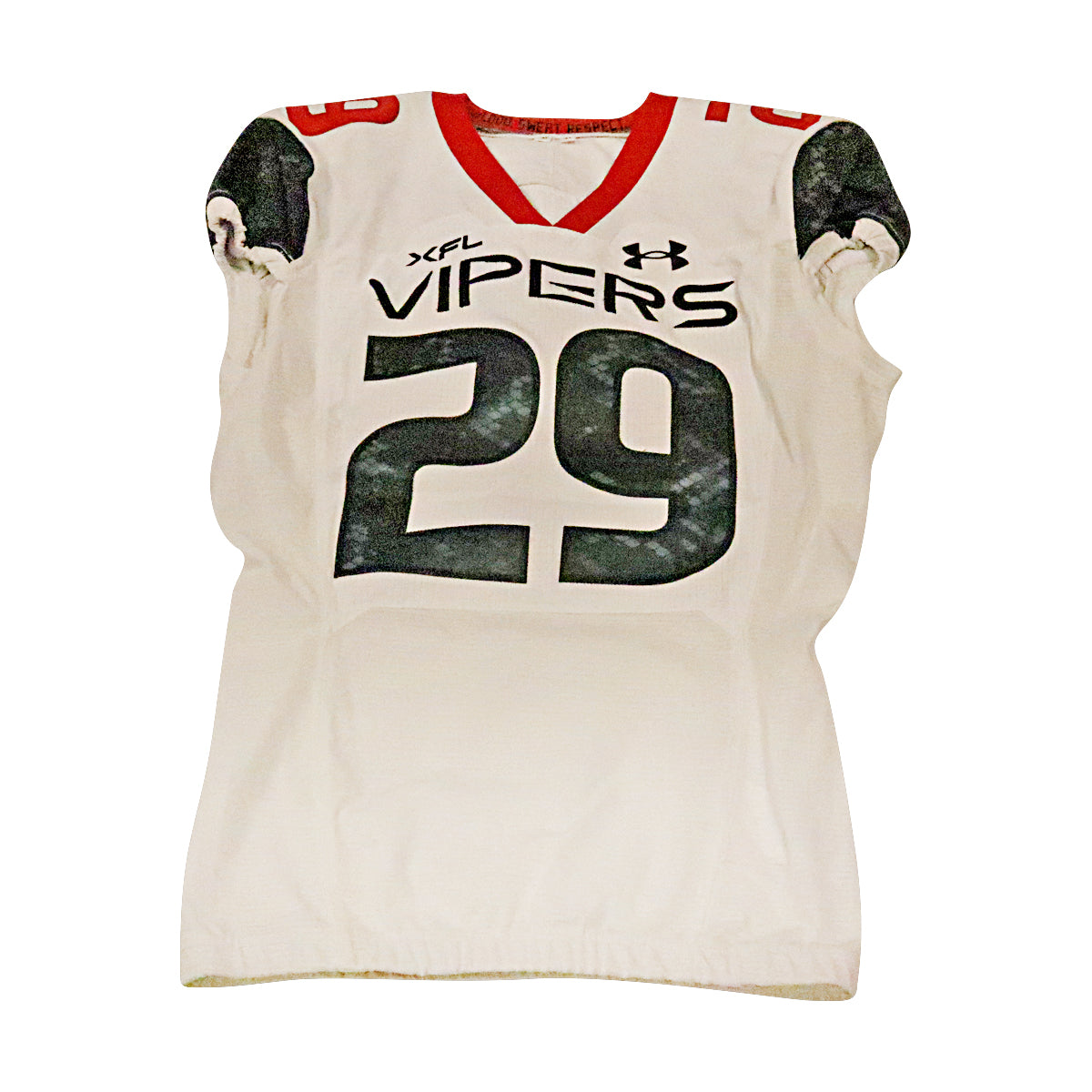 Allen Las Vegas Vipers 2023 Game Issued Away Jersey Size 42