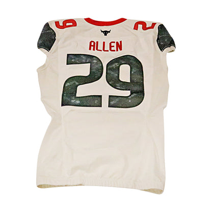 Allen Las Vegas Vipers 2023 Game Issued Away Jersey Size 42