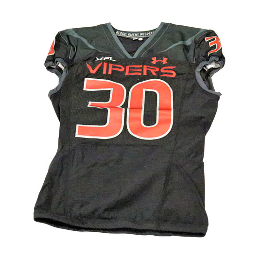 Stephen Roberts Las Vegas Vipers 2023 Game Issued Home Jersey Size 44