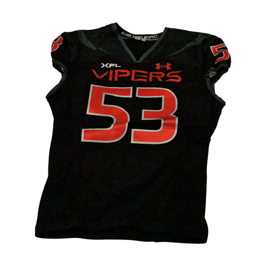 Antonio Garcia Las Vegas Vipers 2023 Game Issued Home Jersey Size 46